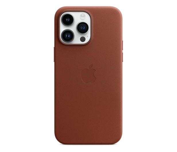 APPLE do iPhone 14 Pro Max Leather Case with MagSafe - Umber - 1070971 - zdjęcie